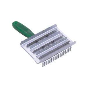 Square Curry Comb with Comb - Image 1