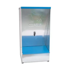 Galvanised steel hopper feeder for dogs 10L COPELE - Image 4